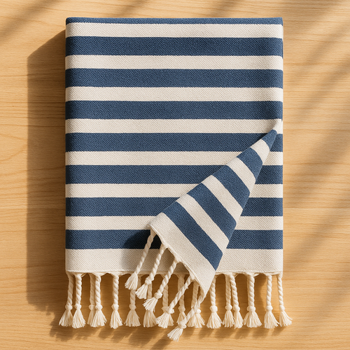 Classic Turkish Peshtemal Beach Towel